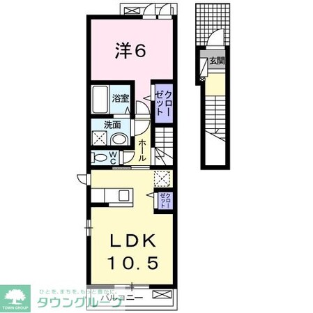 ラ・ナチュール IIの物件間取画像
